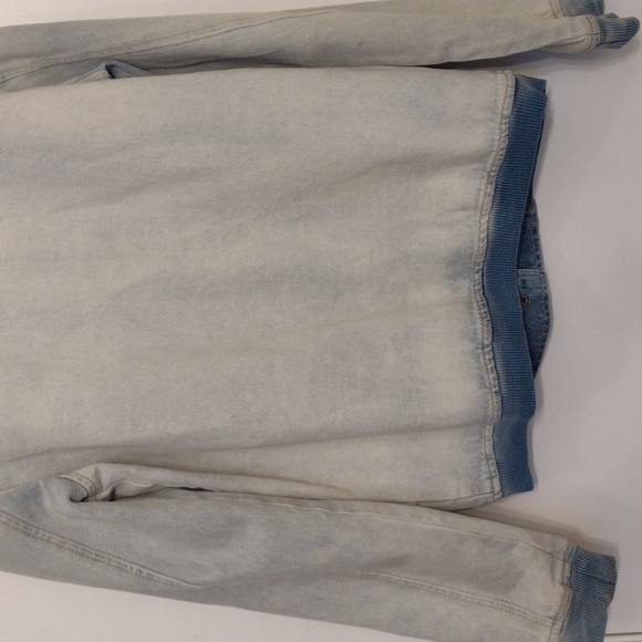 Forever 21 Oversized Denim Trucker Jacket size XS - Picture 15 of 16